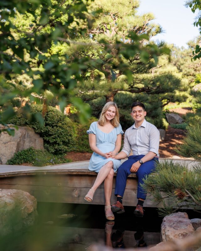 This love story is just getting started !
.
.
.
.
.
@denverbotanic #engagementphotographer #denverengageentpictures