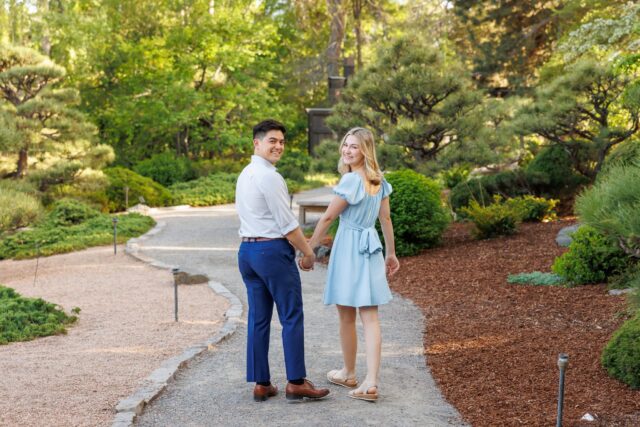 "Surrounded by trees and sky, we chose each other."
.
.
.
.
#denverphotographer #couplesphotographysession #gardensphotography